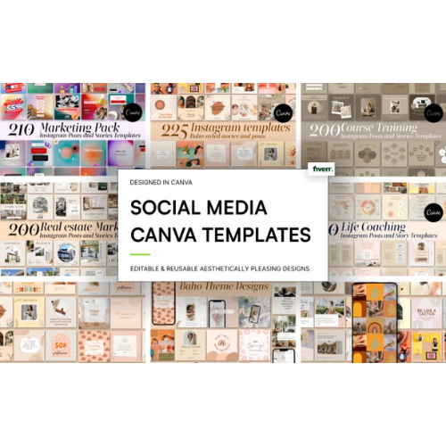 Engaging Social Media Canva Template – Boost Your Online Presence